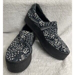 Opening Ceremony Blue/White Slip On Sneaker Size 37 Reg Price $225